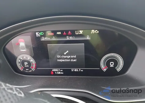 2023 Audi A4 Premium Plus 45 Tfsi S Line Quattro S Tronic z USA, uszkodzony, nr VIN WAUEAAF4XPA030451